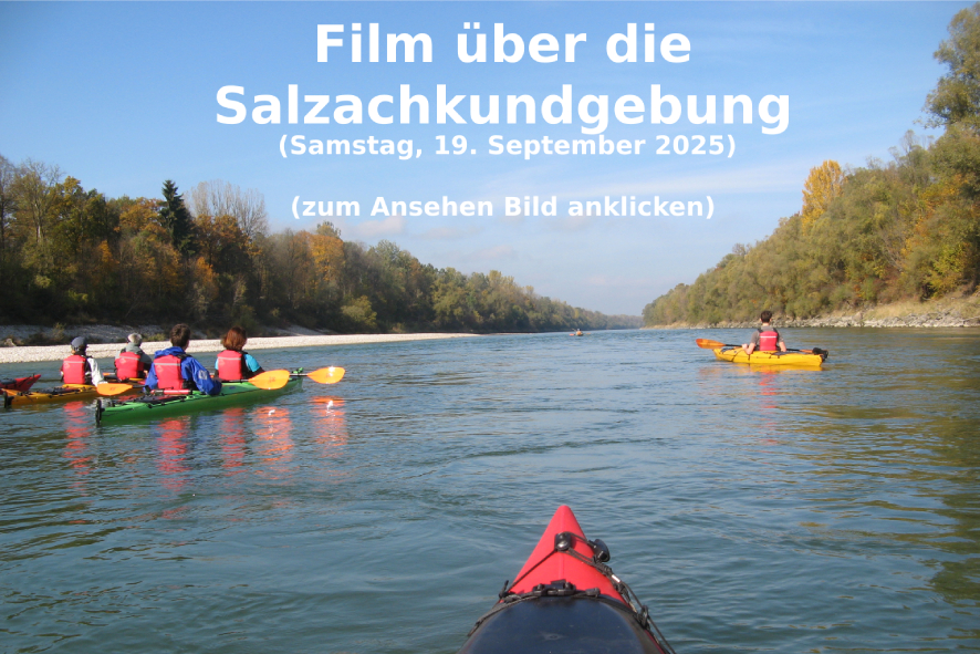 Film über die Salzachkundgebung © G. Bergthaler (Klicken um Film anzusehen!)